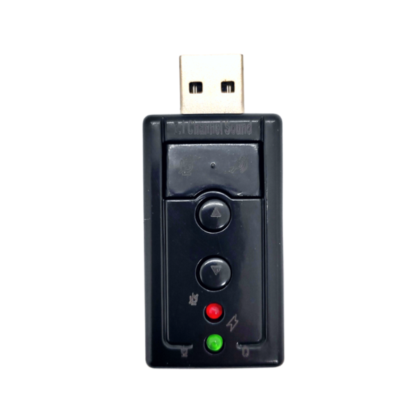 Adaptador Audio 7.1 Usb Jack 3.5 Auxiliar Auricular Microfon