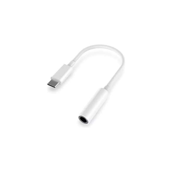 Adaptador Tipo C Macho A Miniplug 3.5 Mm Hembra Para Celular