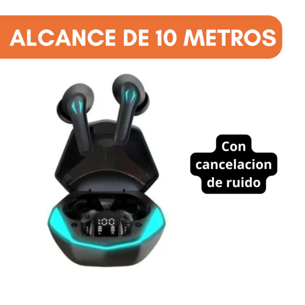 Auriculares Inalambricos Bluetooth In Ear Cancelacion Tactil - Image 3