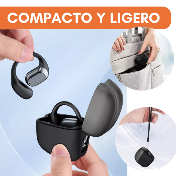 Auriculares Inalambricos Bluetooth Open Ear Deportivo Tactil - Image 8