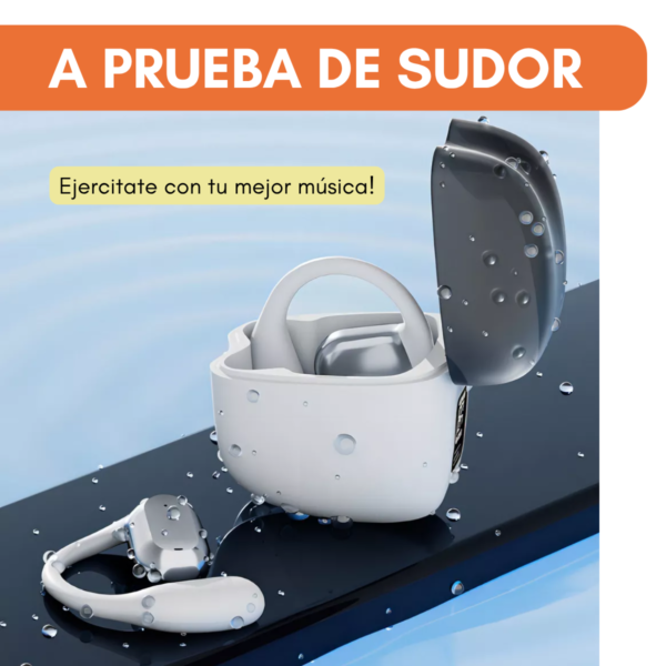 Auriculares Inalambricos Bluetooth Open Ear Deportivo Tactil - Image 6