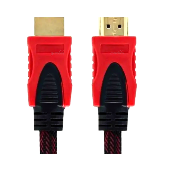 Cable Hdmi 1.5 Metros Oro Mallado Doble Filtro V1.4 Hd 3d 4k - Image 3