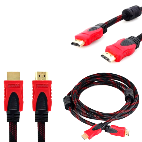 Cable Hdmi 5 Metros Oro 1080p Reforzado Filtro Tv Ps4 Pc Ps3 - Image 3