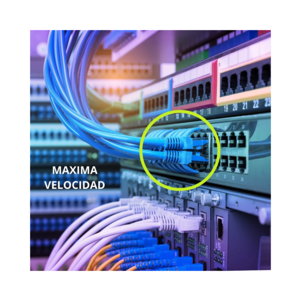 Cable Lan Utp 5e De Internet 5 Metros Largo Armado Patch Red - Image 3