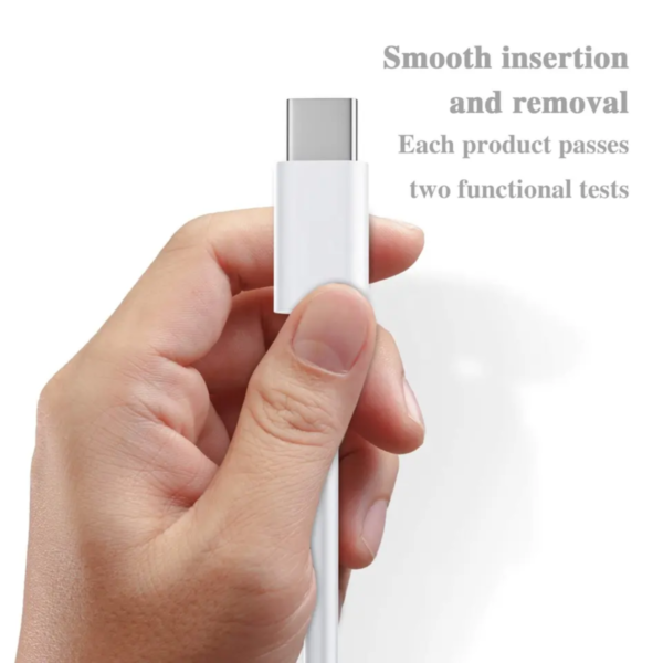 Cable Tipo C A Usb-c 1 Metro 3a Cargador Carga Rapida Datos - Image 9