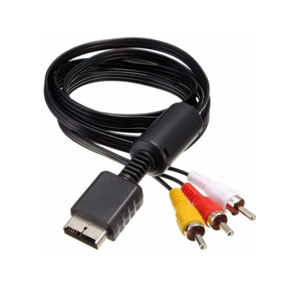 Cables De Play 2 Rca Audio Video 1.8 Metros Para Ps1 Ps2 Ps3 - Image 4