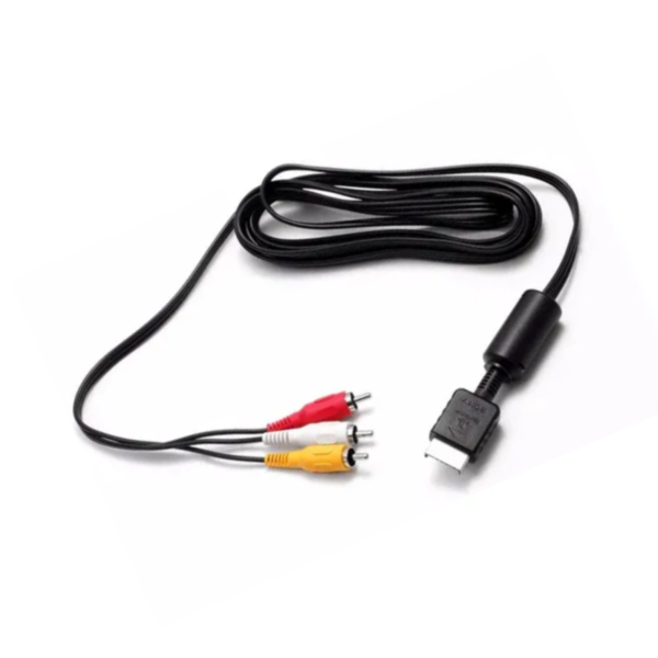 Cables De Play 2 Rca Audio Video 1.8 Metros Para Ps1 Ps2 Ps3 - Image 2