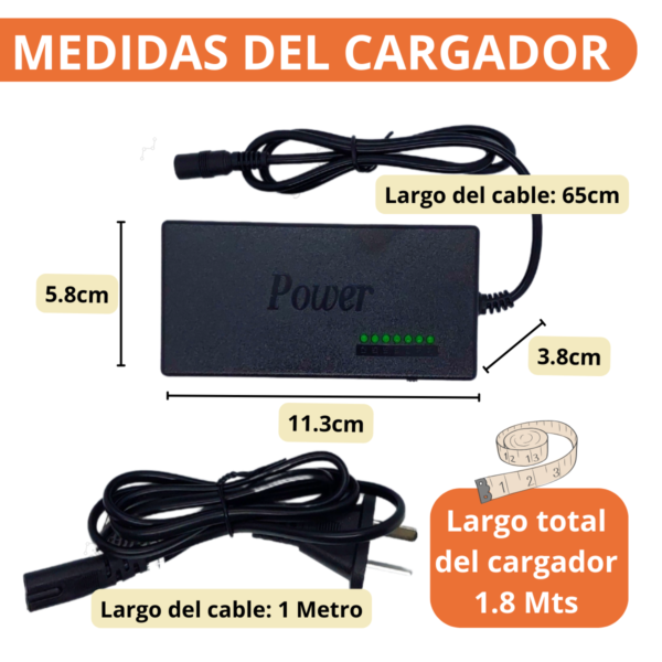 Cargador Para Notebook Universal Netbook Hp Lenovo Toshiba - Image 2