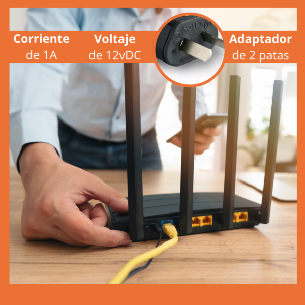 Fuente De Alimentacion 12v 1a Adaptador Tira Led Cctv Camara - Image 4
