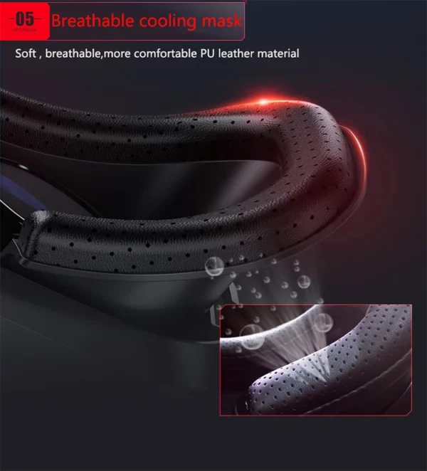 Gafas VR 3D para Smartphones 7" – Inmersivas con Auriculares - Image 4