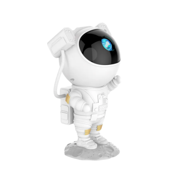 Lámpara Proyector Astronauta LED - Control Remoto, 7 Colores, Timer