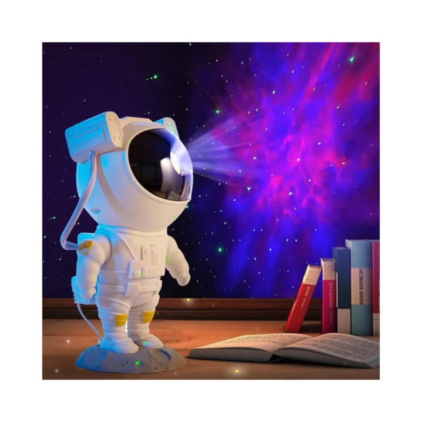 Lámpara Proyector Astronauta LED - Control Remoto, 7 Colores, Timer - Image 8