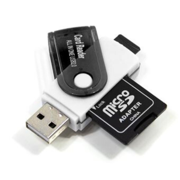 Lector De Memoria Usb 2.0 Sd Mmc Tf T-flash Adaptador 480mbs - Image 5