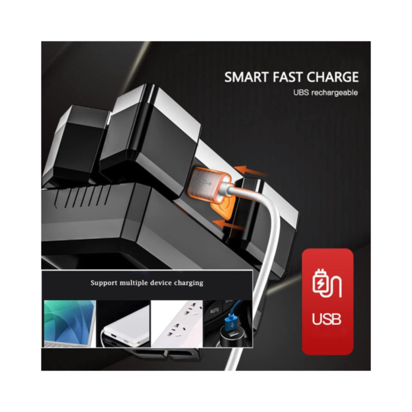 Linterna Minera 9 Led Vincha Recargable Usb De Largo Alcance - Image 3