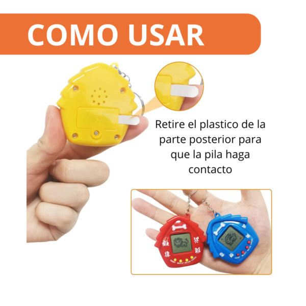 Mascota Virtual Tamagotchi Virtual Pet Consola Retro Digital - Image 10