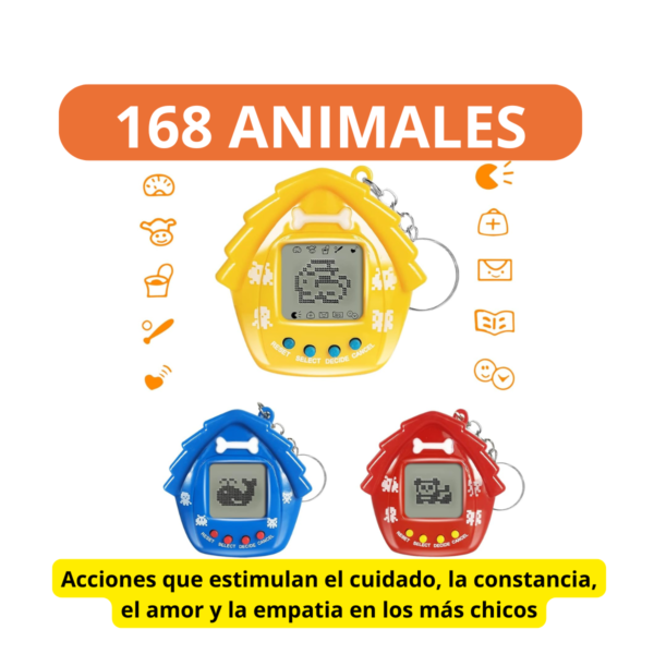 Mascota Virtual Tamagotchi Virtual Pet Consola Retro Digital - Image 6