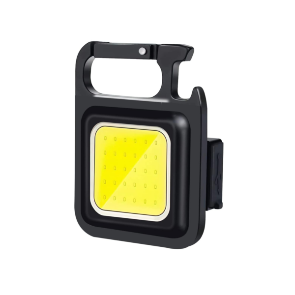 Mini Linterna Llavero Cob Potente Recargable Luz Blanco Frio