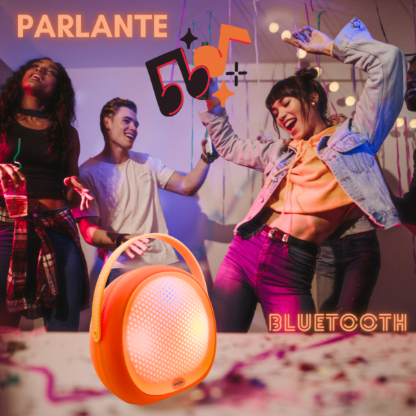 Parlante Bluetooth Inalam Portatil Sd Usb Radio Fm Luces Rgb - Image 6