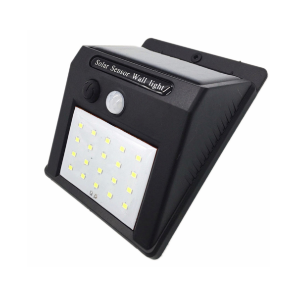 Reflector Led Aplique Para Exterior Energia Solar Con Sensor