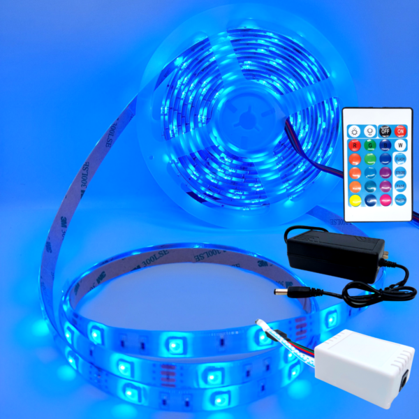 Tira Luz Led Colores 5 Metros Luces Rgb 5050 Autoadhesiva - Image 4