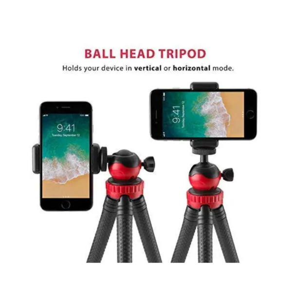 Trípode Flexible Octopus para Celular – Soporte Portátil Selfie - Image 2