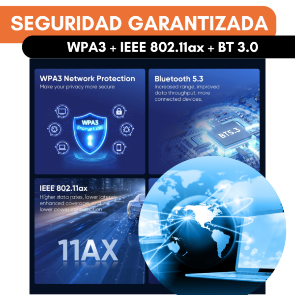 Adaptador Wifi Usb Dual Band 900mbps 2.4 5g Bluetooth 5.3 Pc - Image 6