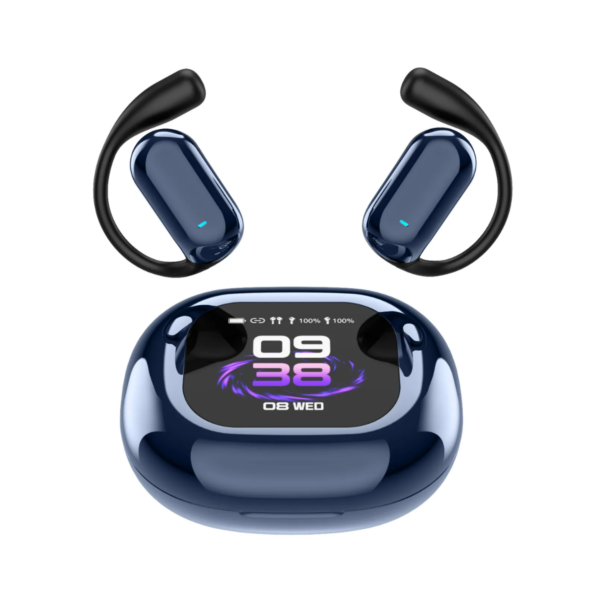 Auriculares Bluetooth 5.4 Open Ear Tactil + Estuche Smart